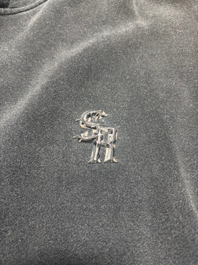 トップス SUPPLIER Vintage Wash Pierced Zip Hoodie
