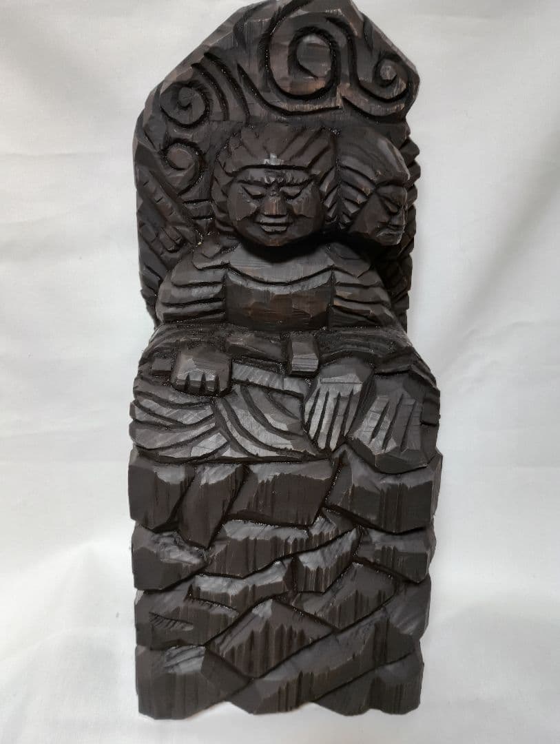 両面宿儺、円空仏模刻