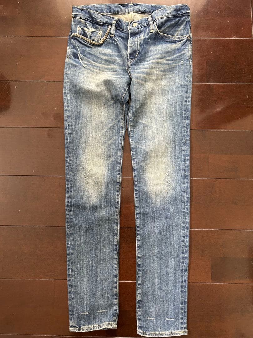 【新品タグ付】ヒステリックグラマー ヴィンテージ加工 デニムパンツ S