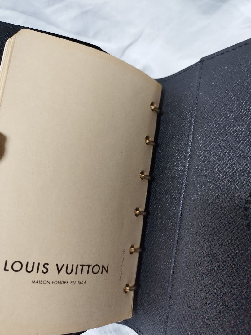 LOUIS VUITTON CA0090アジェンダ PM エピ ブラック 黒