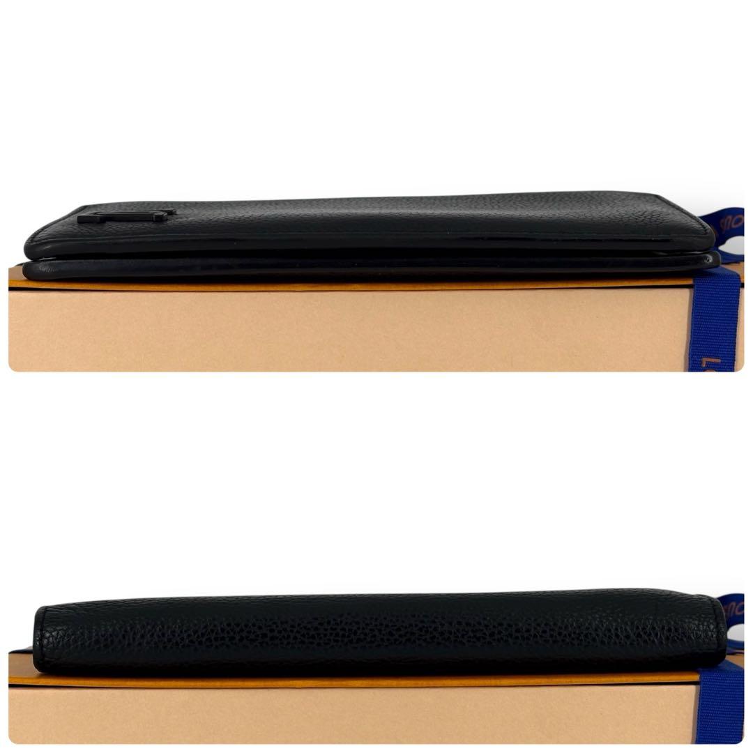 新型　ルイヴィトン アエログラム ポルトフォイユ ブラザ NM　ブラック　黒