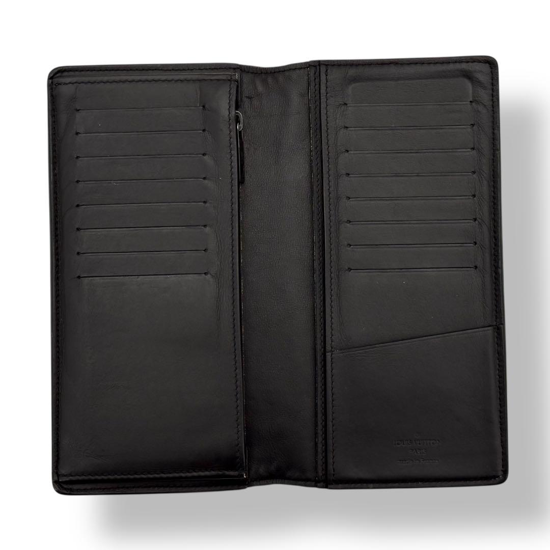 新型　ルイヴィトン アエログラム ポルトフォイユ ブラザ NM　ブラック　黒