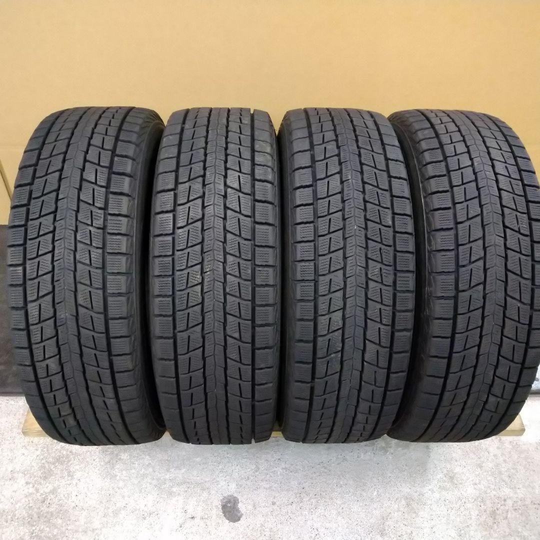 バリ山 225/60R17 ダンロップウインターマックスSJ8+ 21年製 4本