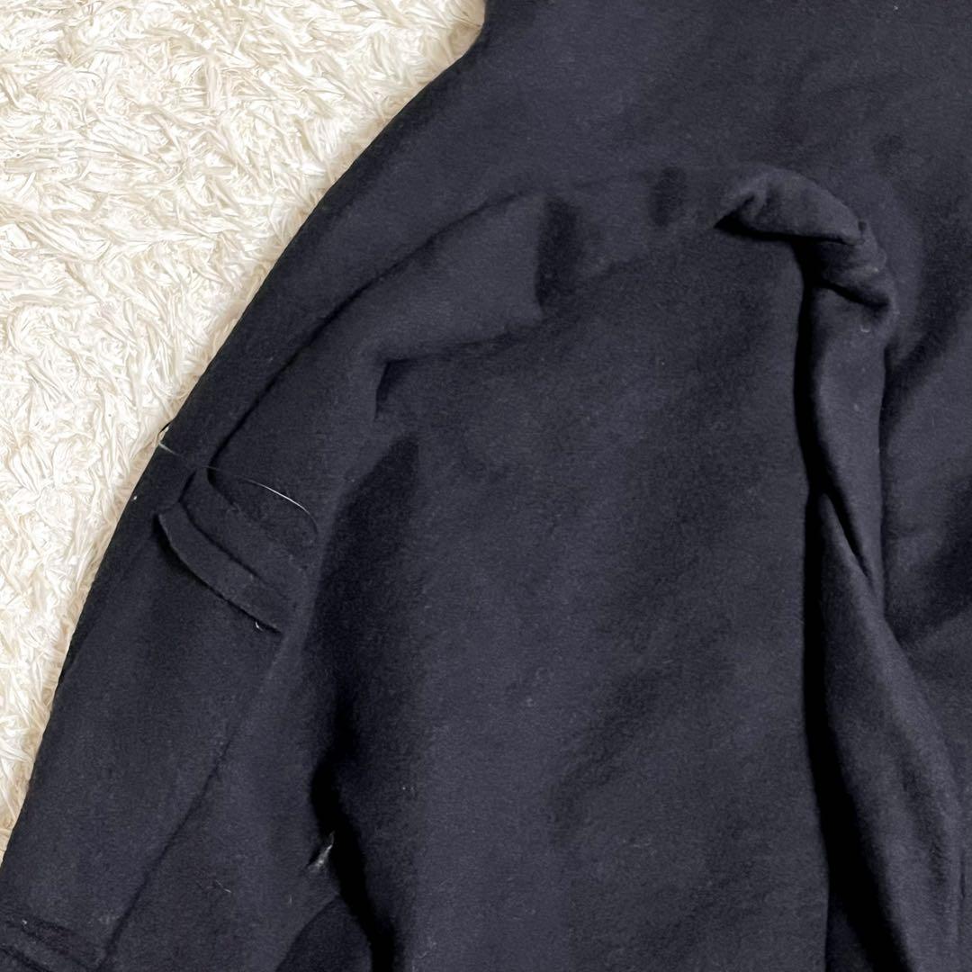 SWAMPGOD ハンドメイドバラクラバフーディ ブラック フード