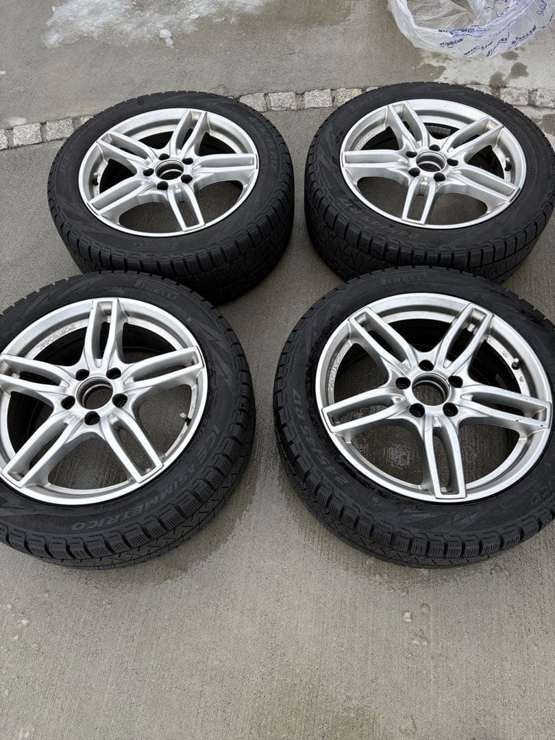 17インチアルミホイール　ベンツ　スタッドレス付き
