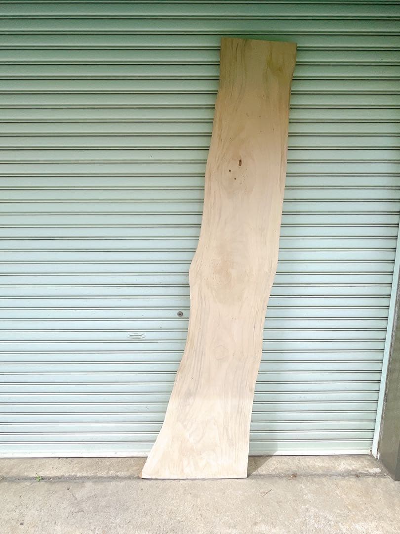 天然　イチョウ　木材　天板　テレビ台　無垢材　カウンターテーブル　一枚板　机