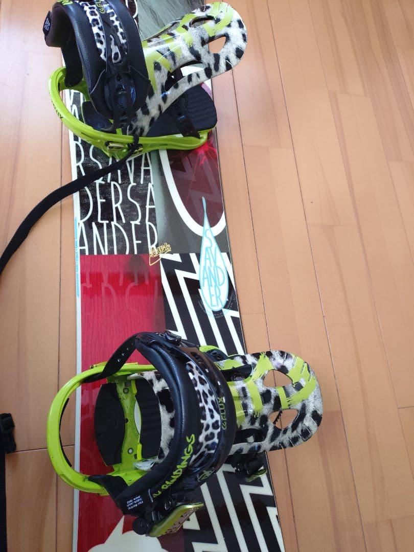 SAVNDER 136センチ　FLUXビンディングＸＳ