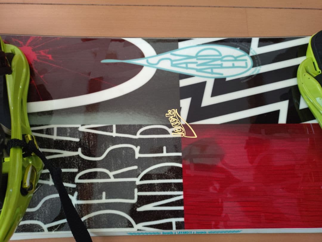 SAVNDER 136センチ　FLUXビンディングＸＳ