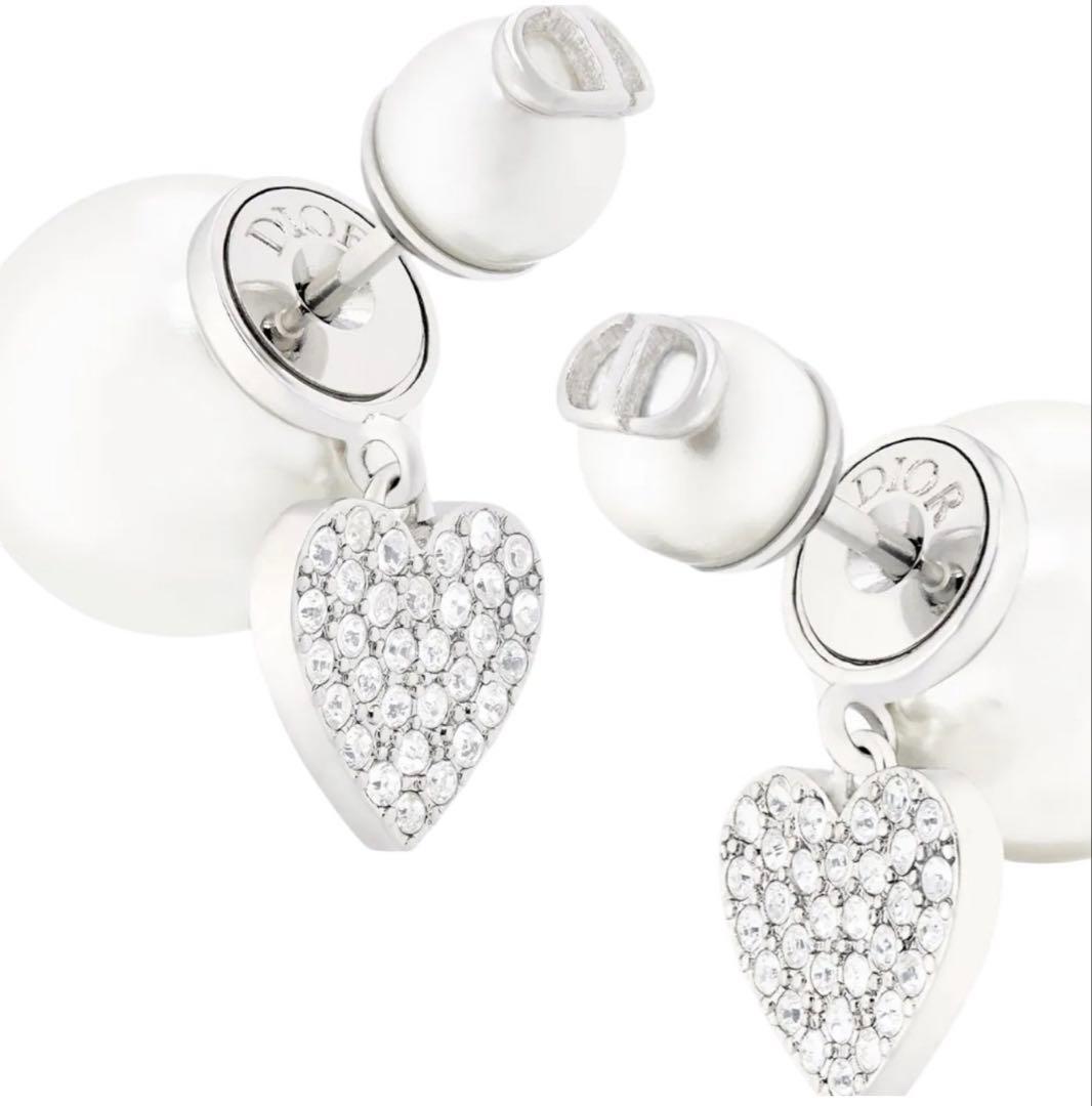 Dior Tribalesピアス　ハートチャーム