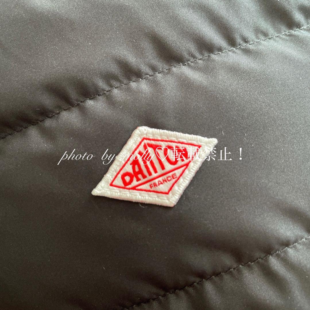 ダントン ナイロンタフタ ノーカラーインナーダウンジャケット