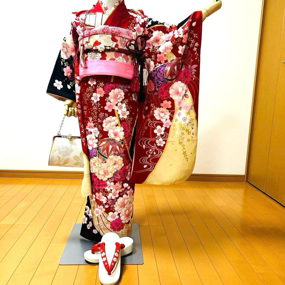 No.117 七五三　7歳 着物フルセット