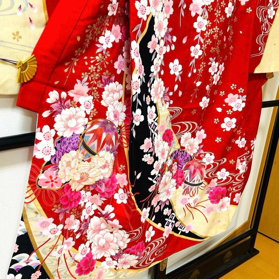 No.117 七五三　7歳 着物フルセット