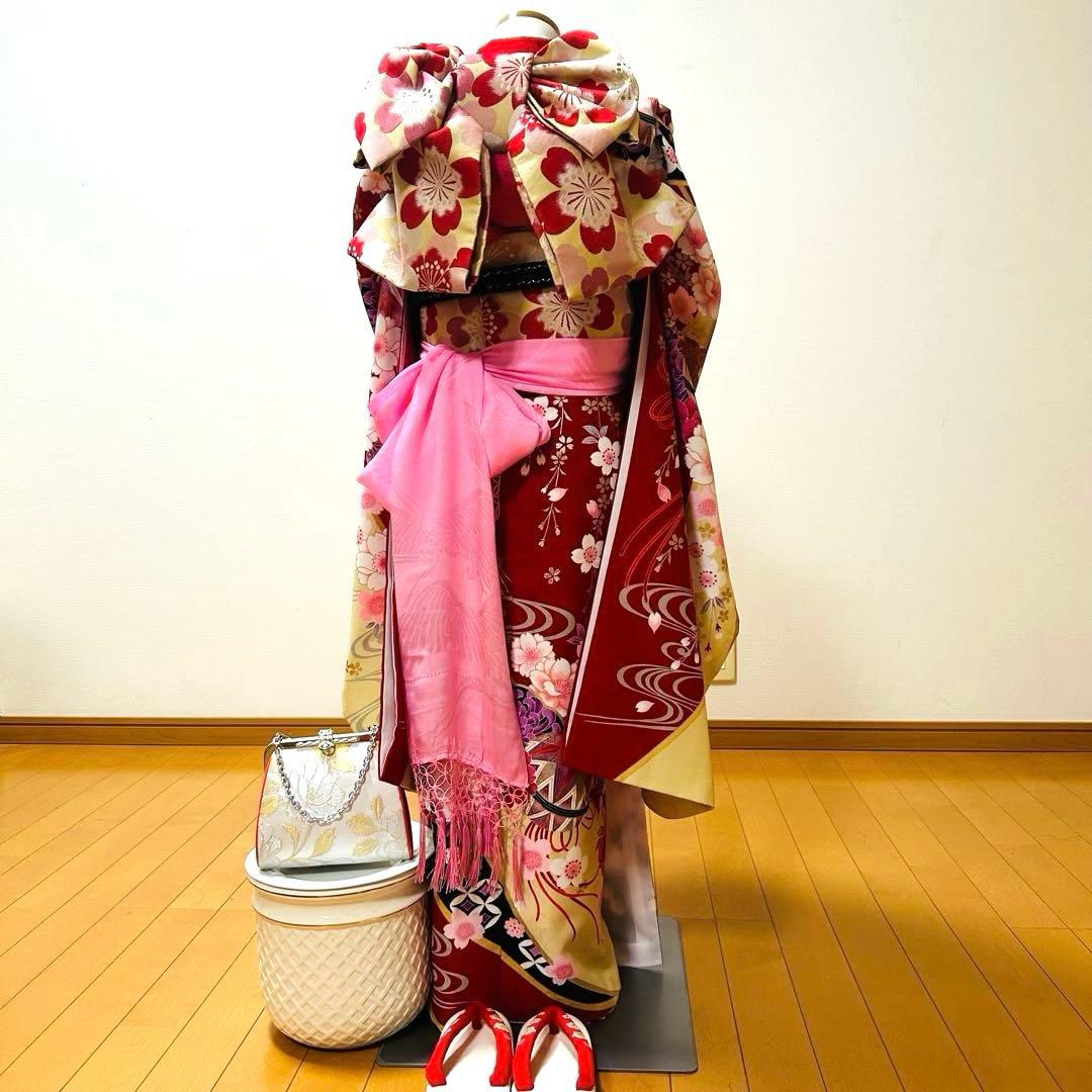 No.117 七五三　7歳 着物フルセット