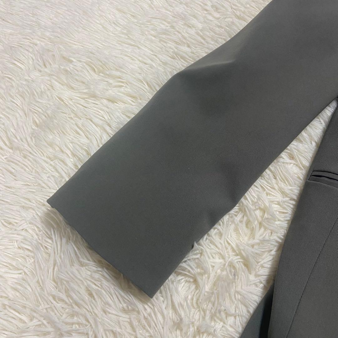 ザラ　3ピースセットアップ　スーツ　グリーン　サイズM X L