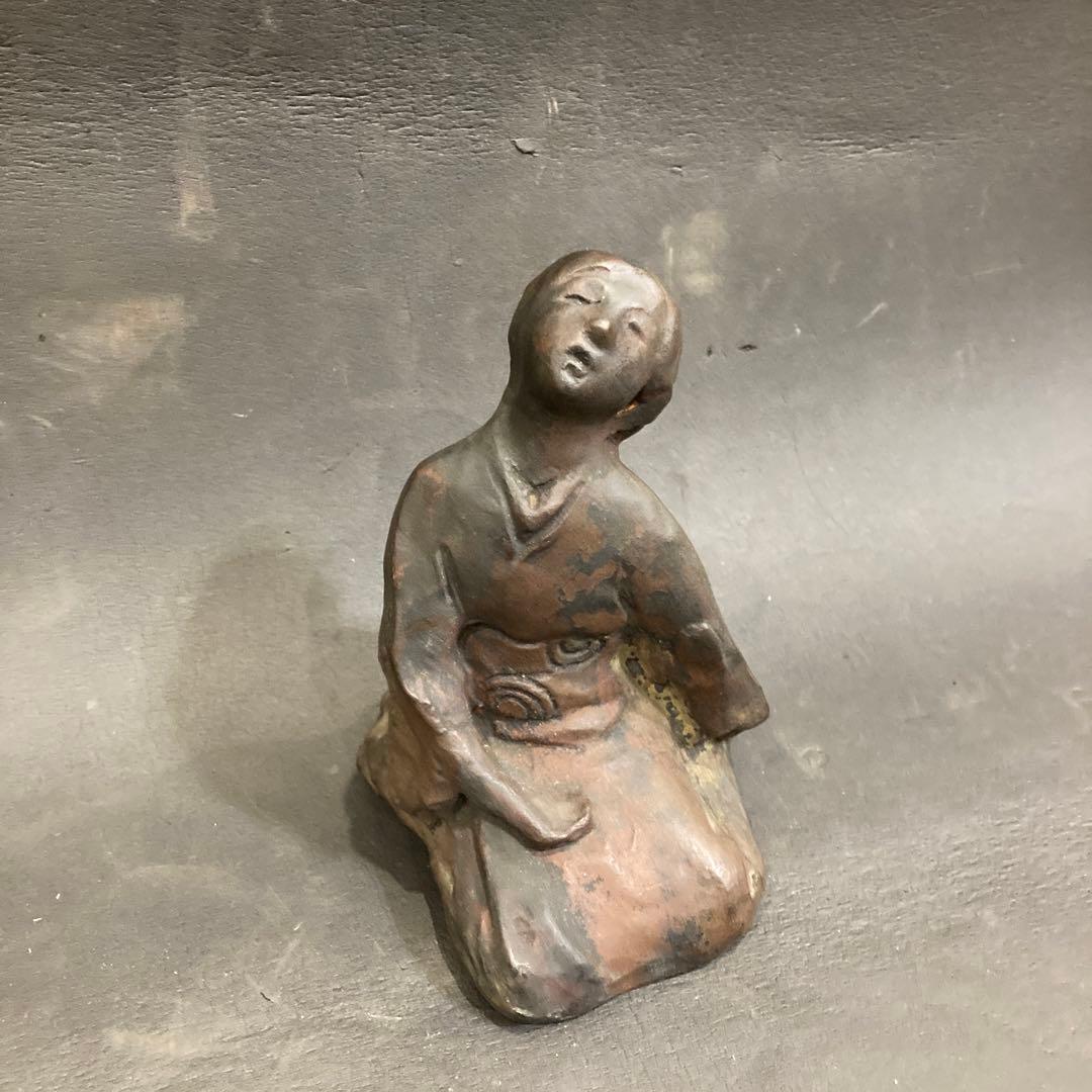 北村西望　置物　古美術