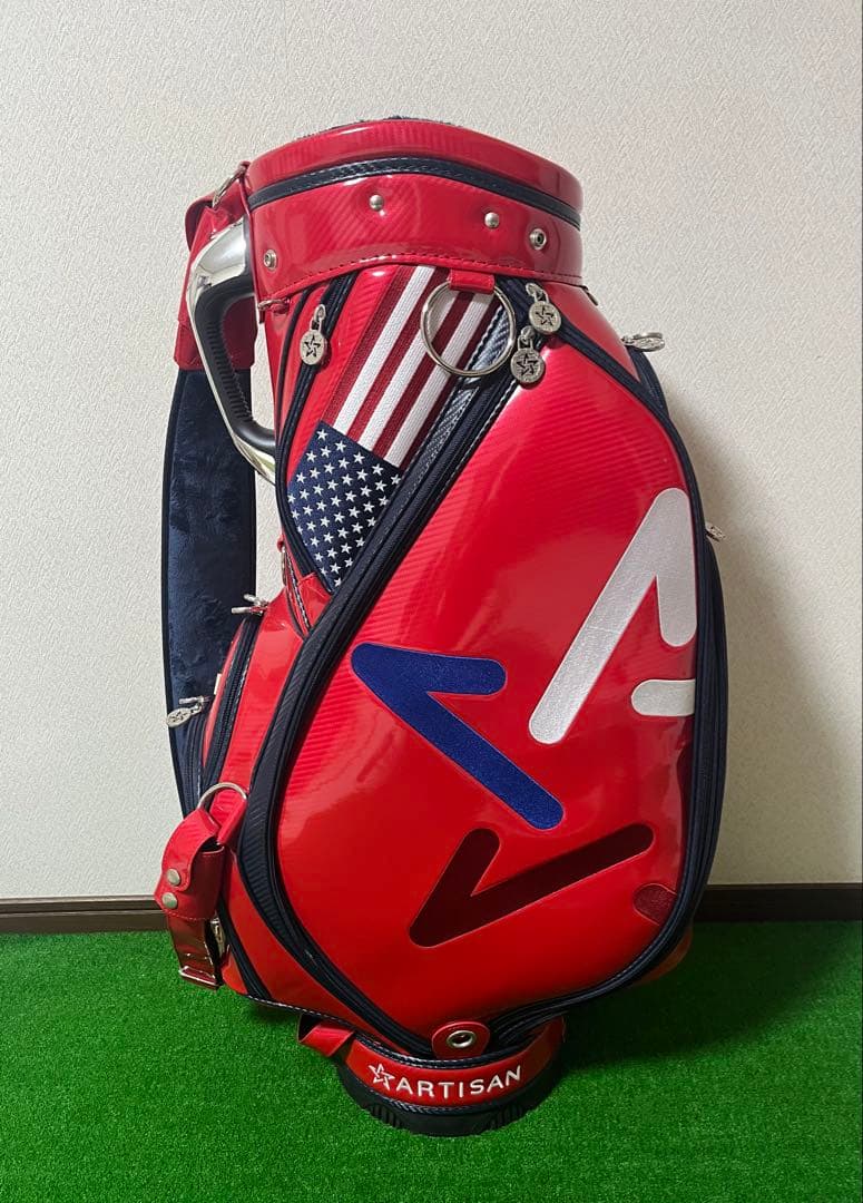美品　アーテイザン　キャディバッグ