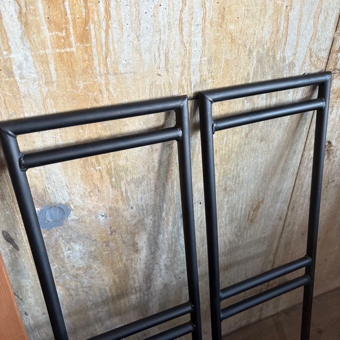 A-studio アイアン×木材　インダストリアル　オープンシェルフ　2段