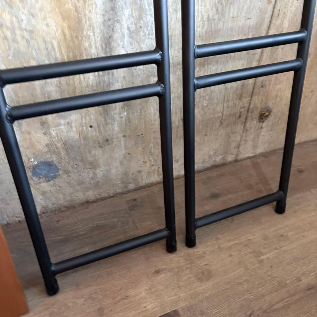 A-studio アイアン×木材　インダストリアル　オープンシェルフ　2段