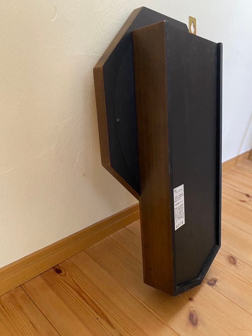 電波振り子時計 さんてる(Suntel) 八角時計 日本製 ♪