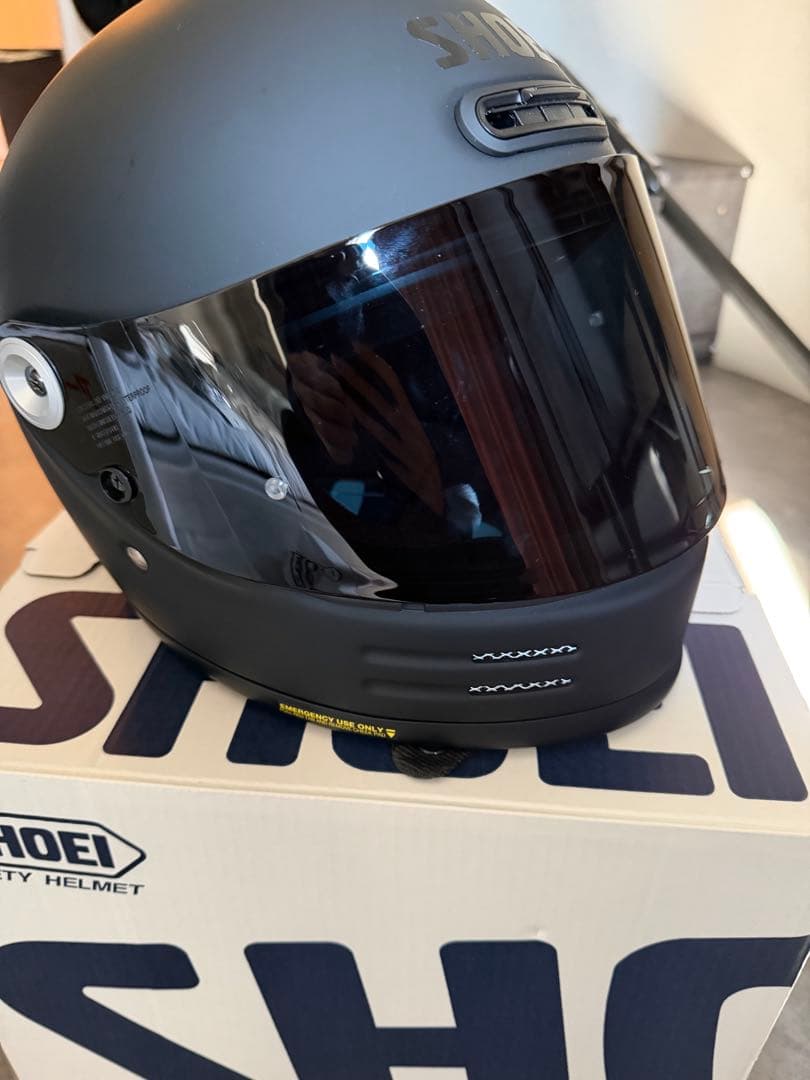 SHOEI Glamster マッドブラック