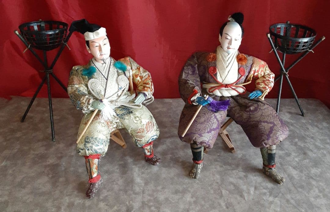 五月人形　武者人形　ペア