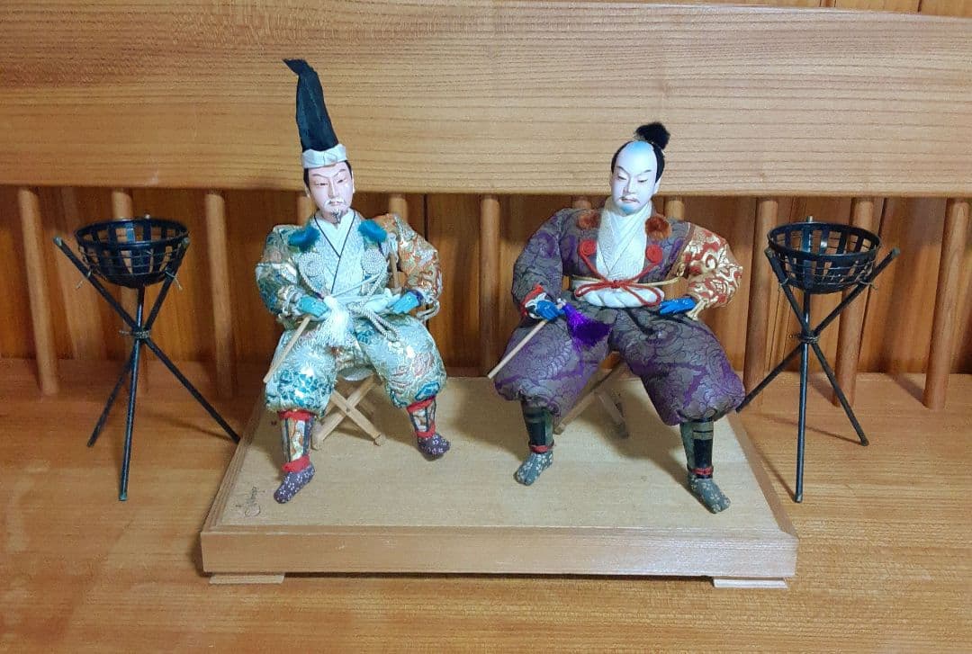 五月人形　武者人形　ペア