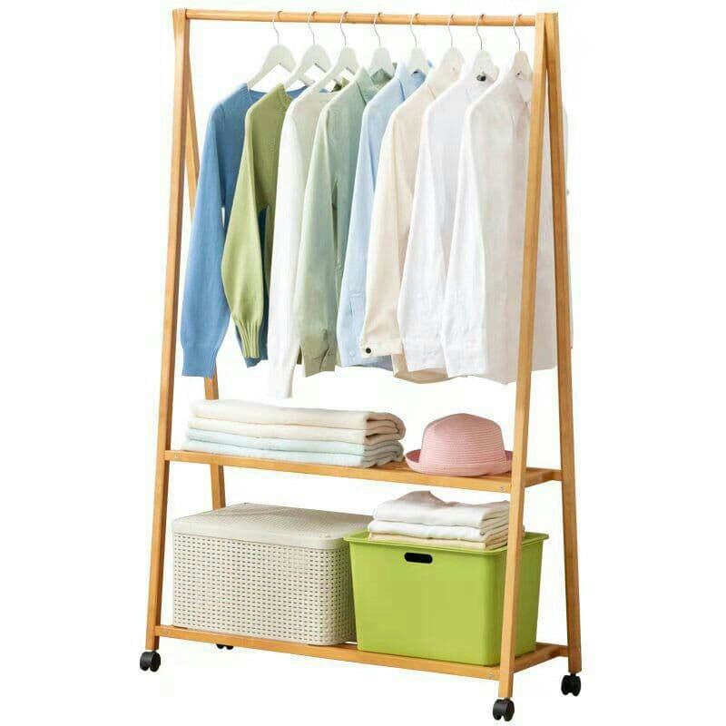 ハンガー 簡易衣類収納スタンド 21