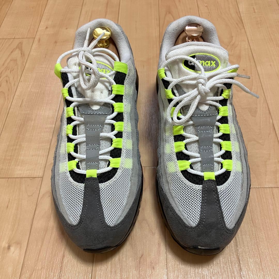 【極美品】NIKE ナイキ エアマックス95 イエローグラデ 26cm 2018