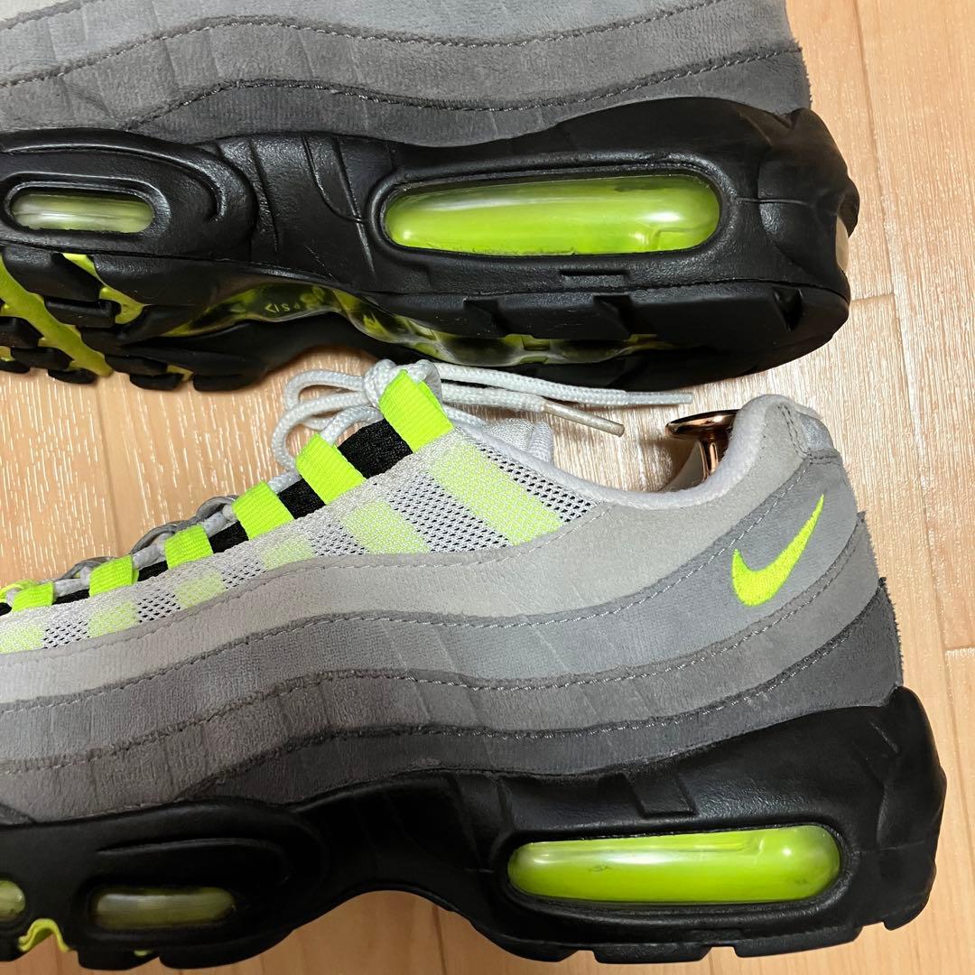 【極美品】NIKE ナイキ エアマックス95 イエローグラデ 26cm 2018