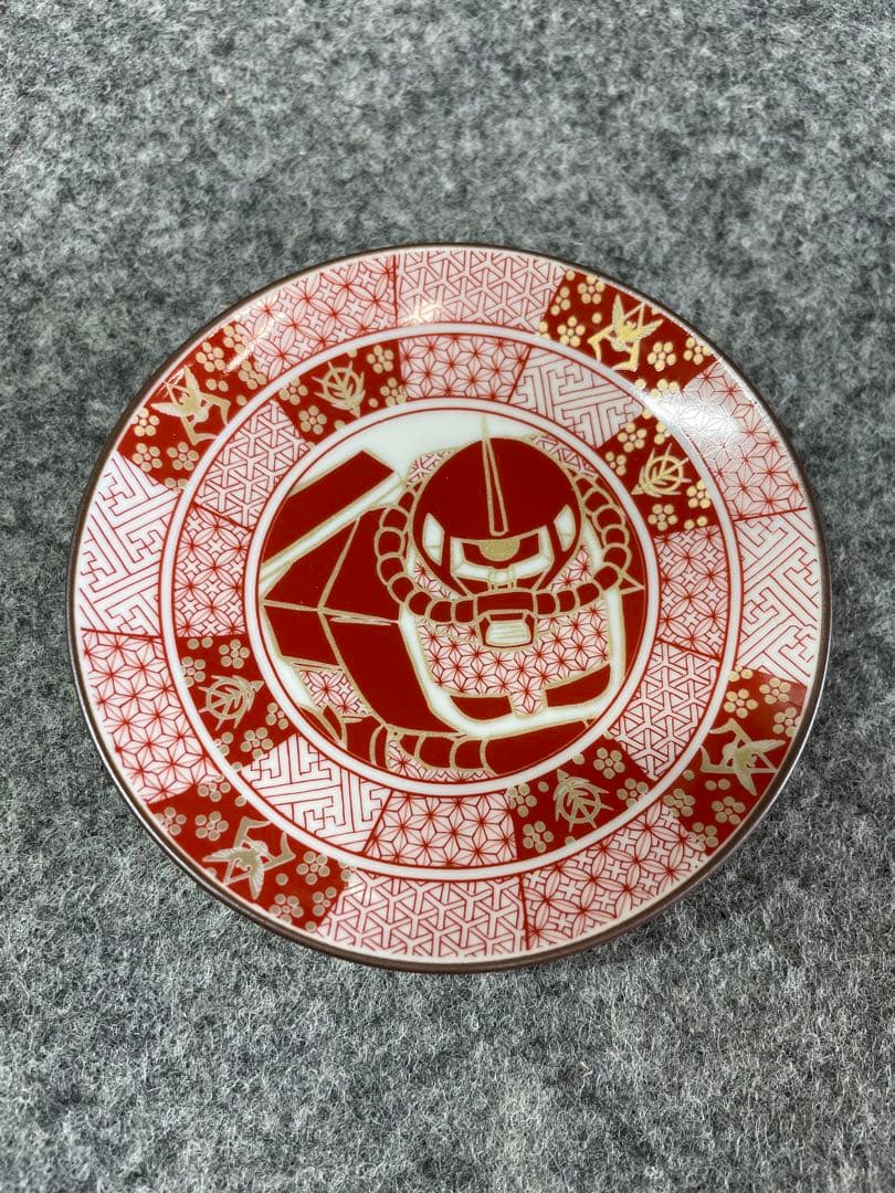 ガンダム九谷焼の豆皿7枚セット