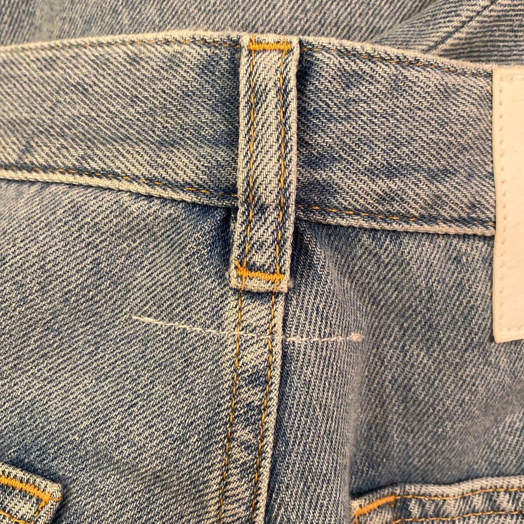 MM6 MAISON MARGIELA ブルーオーバーサイズジーンズ