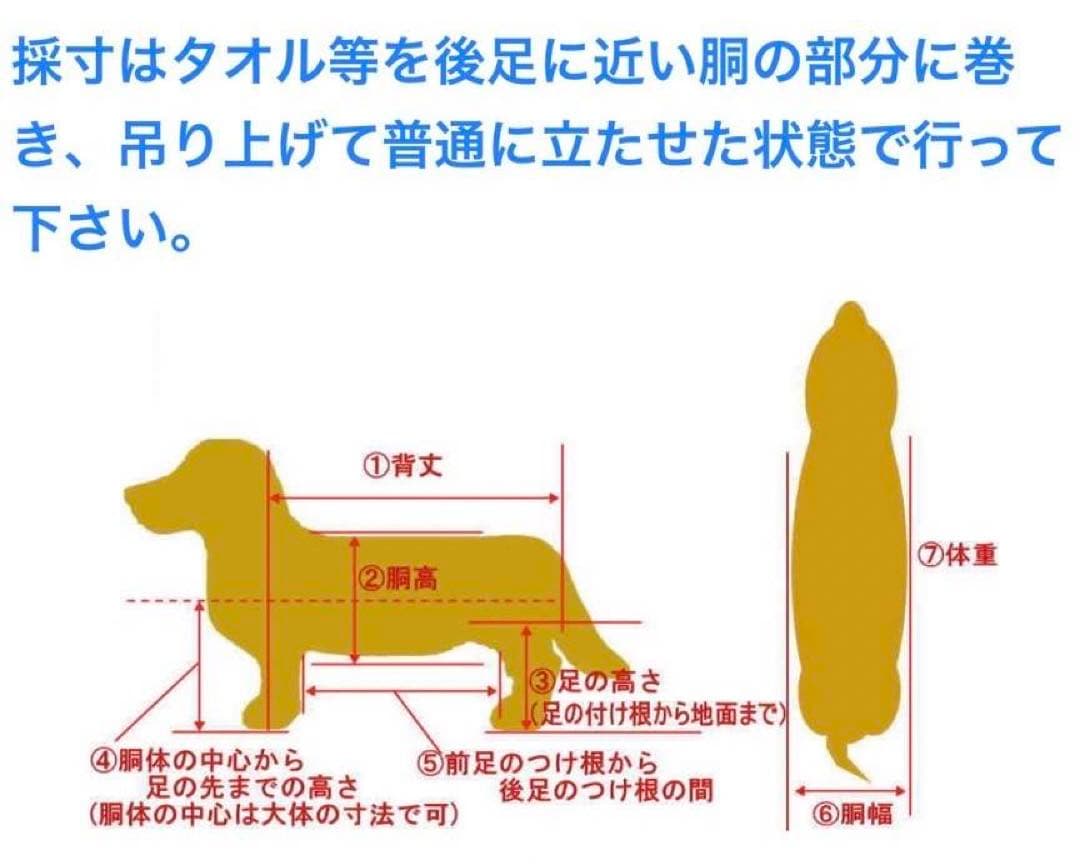 中型犬用　4輪車イス