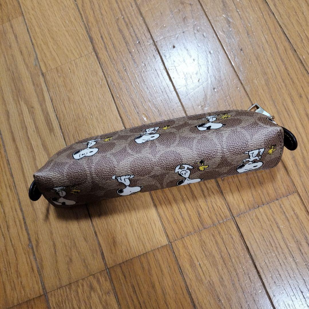 コーチ　スヌーピー　筆箱　ペンケース