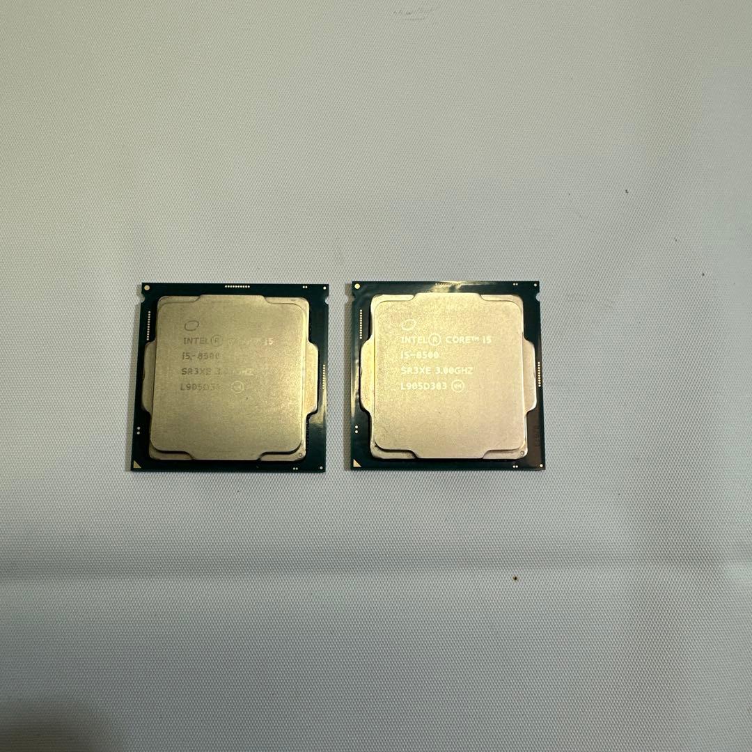 Intel CPU 2個セット i5-8500