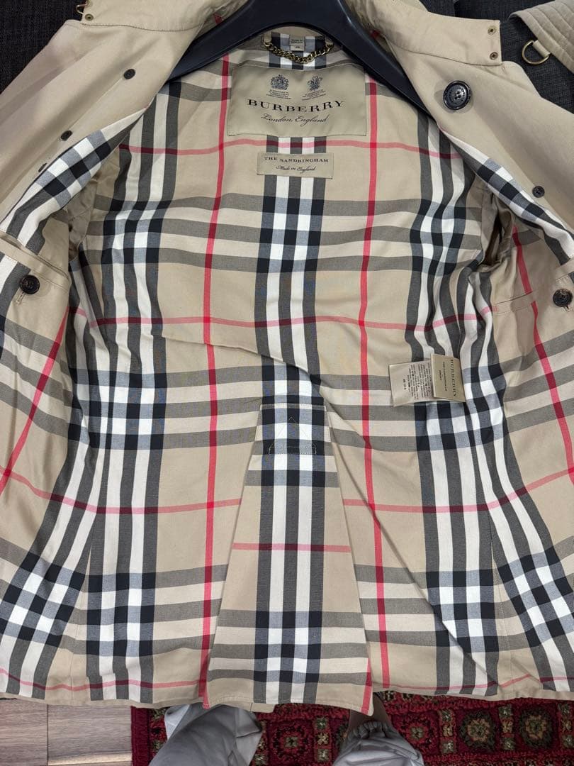 BURBERRY THE SANDRINGHAMトレンチコート サイズ48