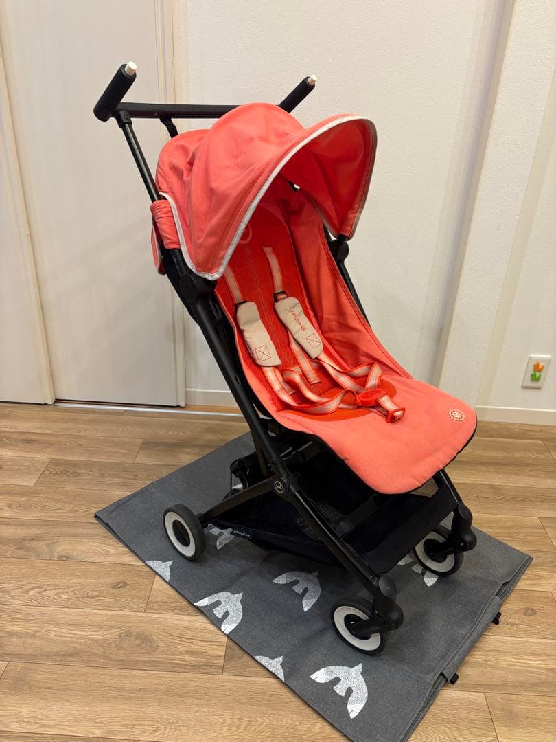 サイベックス リベル B型ベビーカー ハイビスカスレッド　2023限定モデル