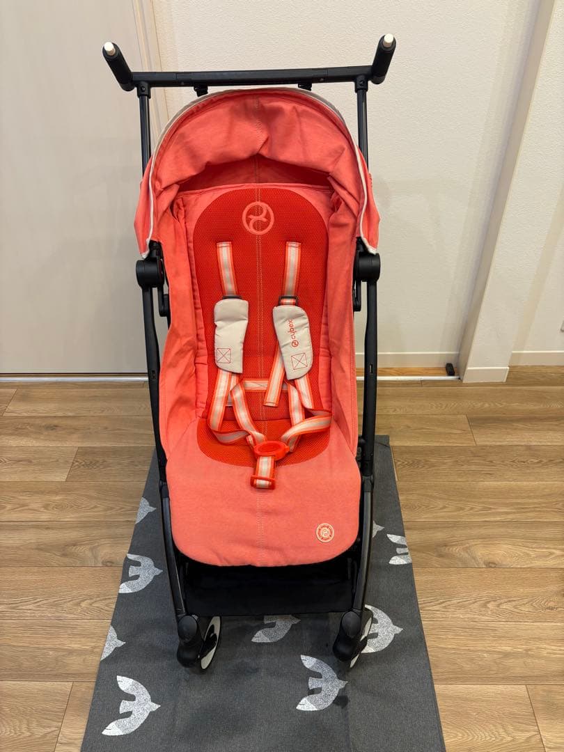 サイベックス リベル B型ベビーカー ハイビスカスレッド　2023限定モデル