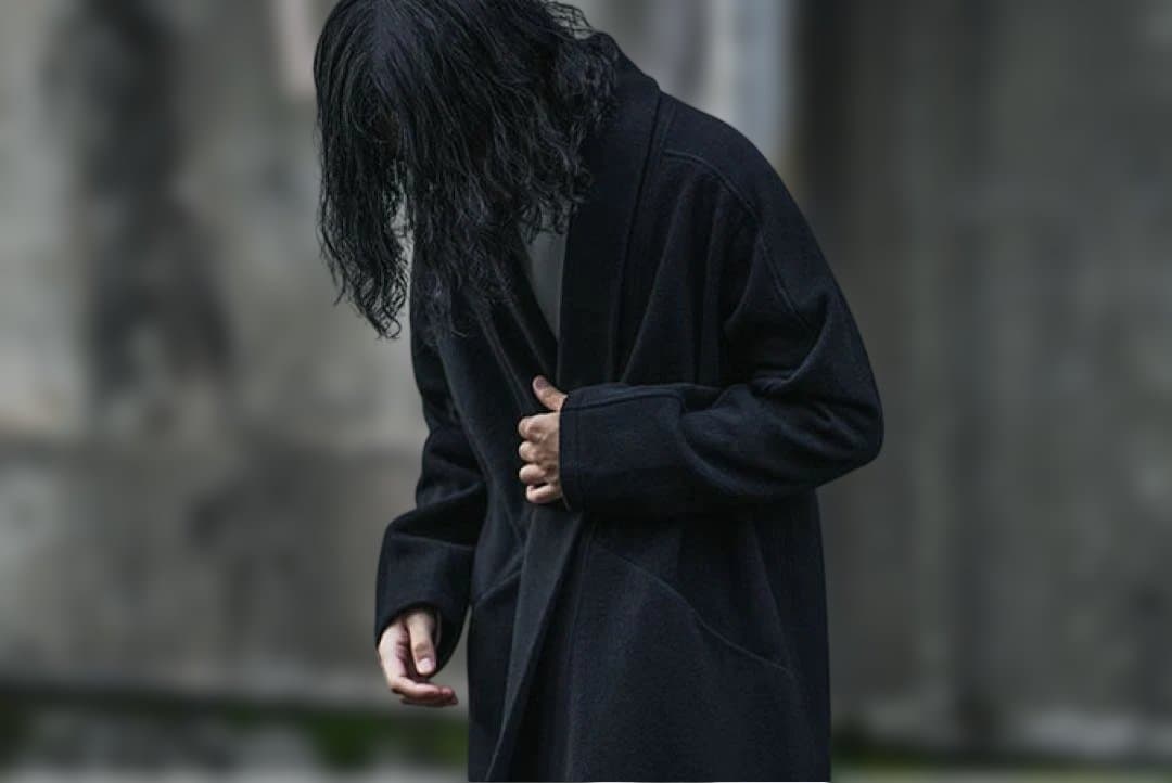 MITTAN ミッタン 半纏コートロング サイズ3 ウールカシミヤ