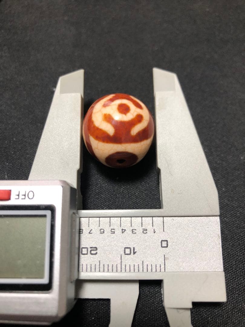 上肯龍紋天珠‼️西蔵護摩供龍紋虎牙財神、虎牙貴人、双虎牙、如意宝珠天珠4点セット