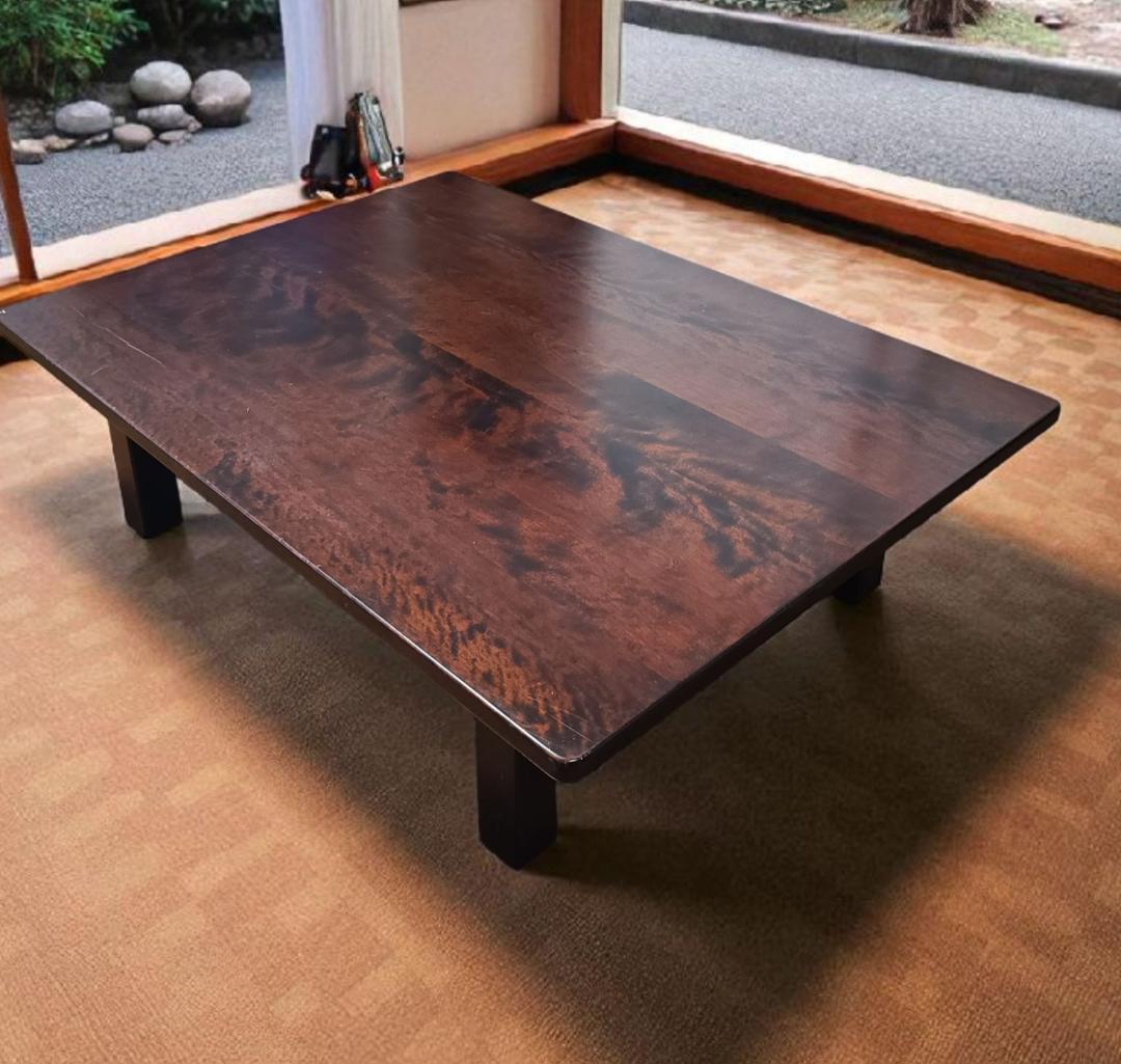 北海道民芸家具　座卓(ローテーブル)　高級家具