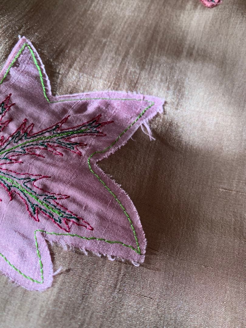 ロメオ ジリ GIRI シルク×ベロア ショール