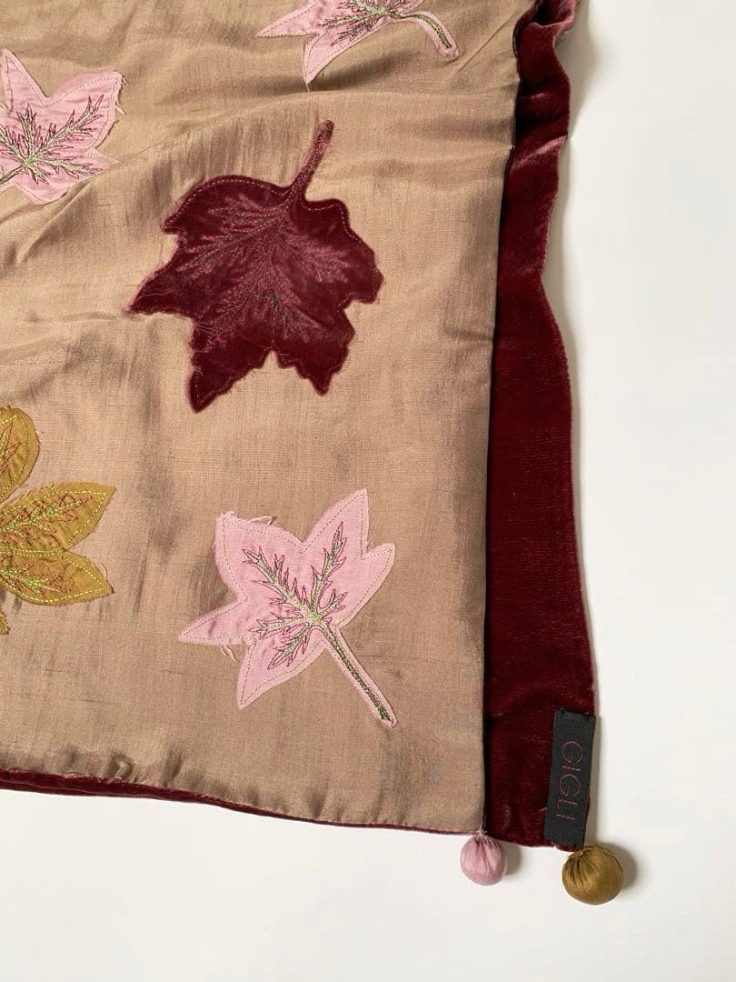 ロメオ ジリ GIRI シルク×ベロア ショール