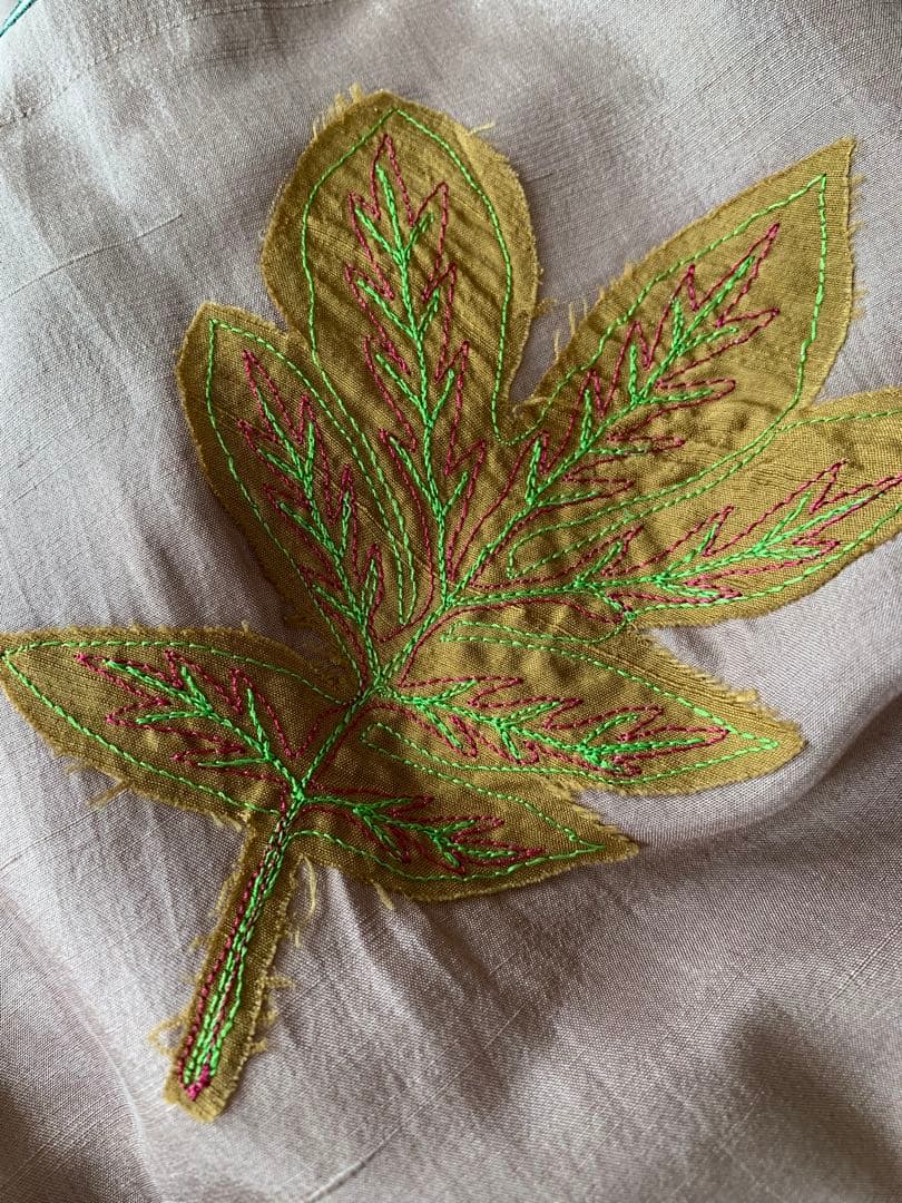 ロメオ ジリ GIRI シルク×ベロア ショール