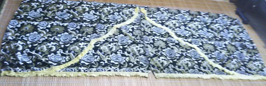 金華山 大型用センターカーテン デコトラ レトロ 金華山カーテン