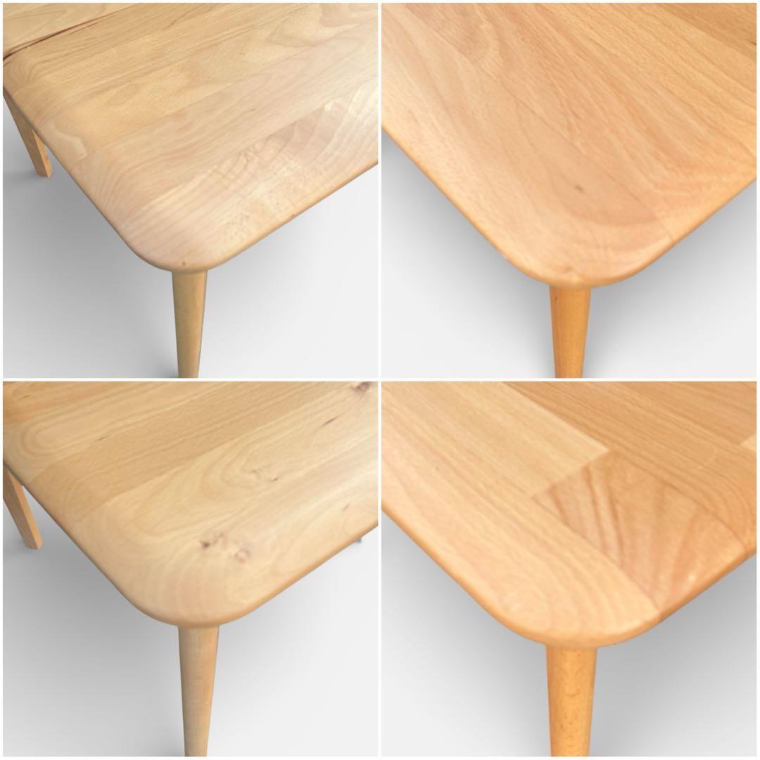 ニトリ Nコレクション　天然木 ダイニングテーブル T-01 90/NA