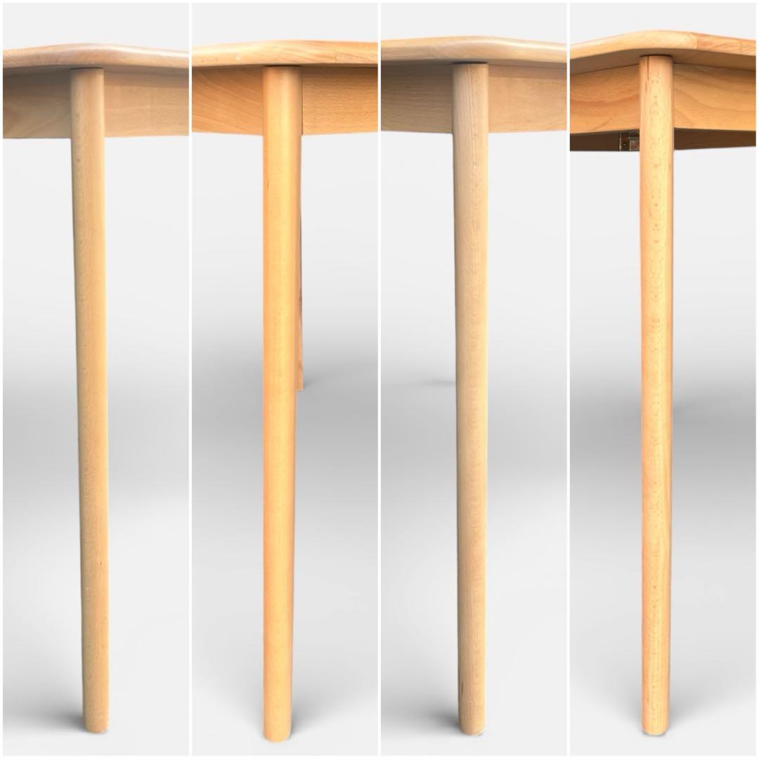 ニトリ Nコレクション　天然木 ダイニングテーブル T-01 90/NA