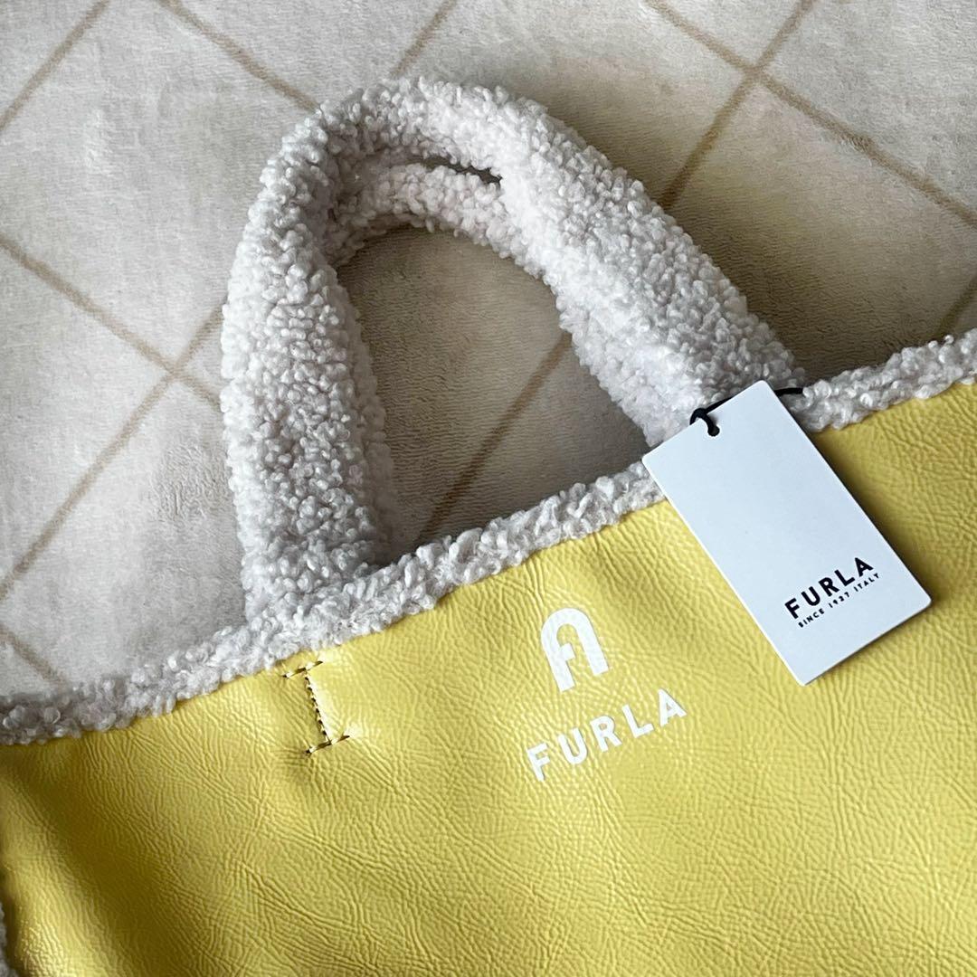 【新品未使用】フルラ　FURLA 　A4 トートバッグ　オポチュニティ　ボア