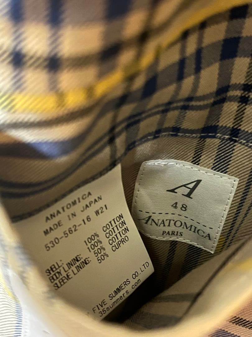 ANATOMICA 10周年 SINGLE RAGLAN VENTILE