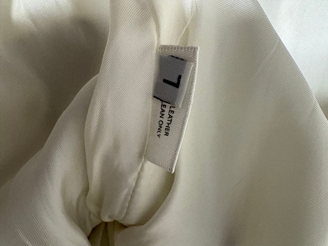 初期　JWアンダーソン 本革ジャケット　ホワイト