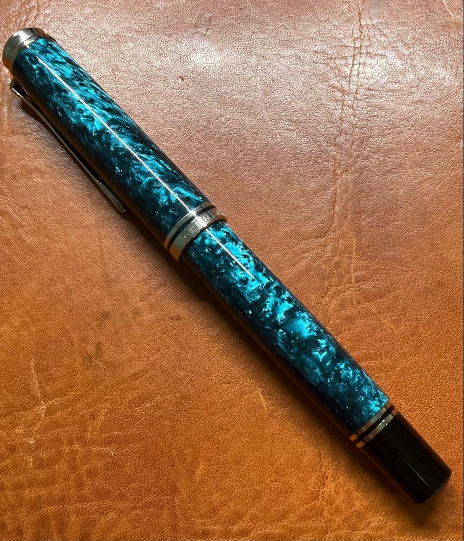 【希少品】ペリカン　スーベレーン　M805 M(中字) オーシャンスワール